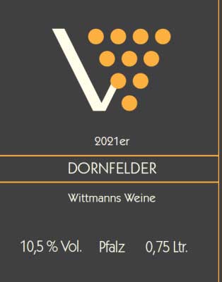 2021er Dornfelder Rotwein d. Q.